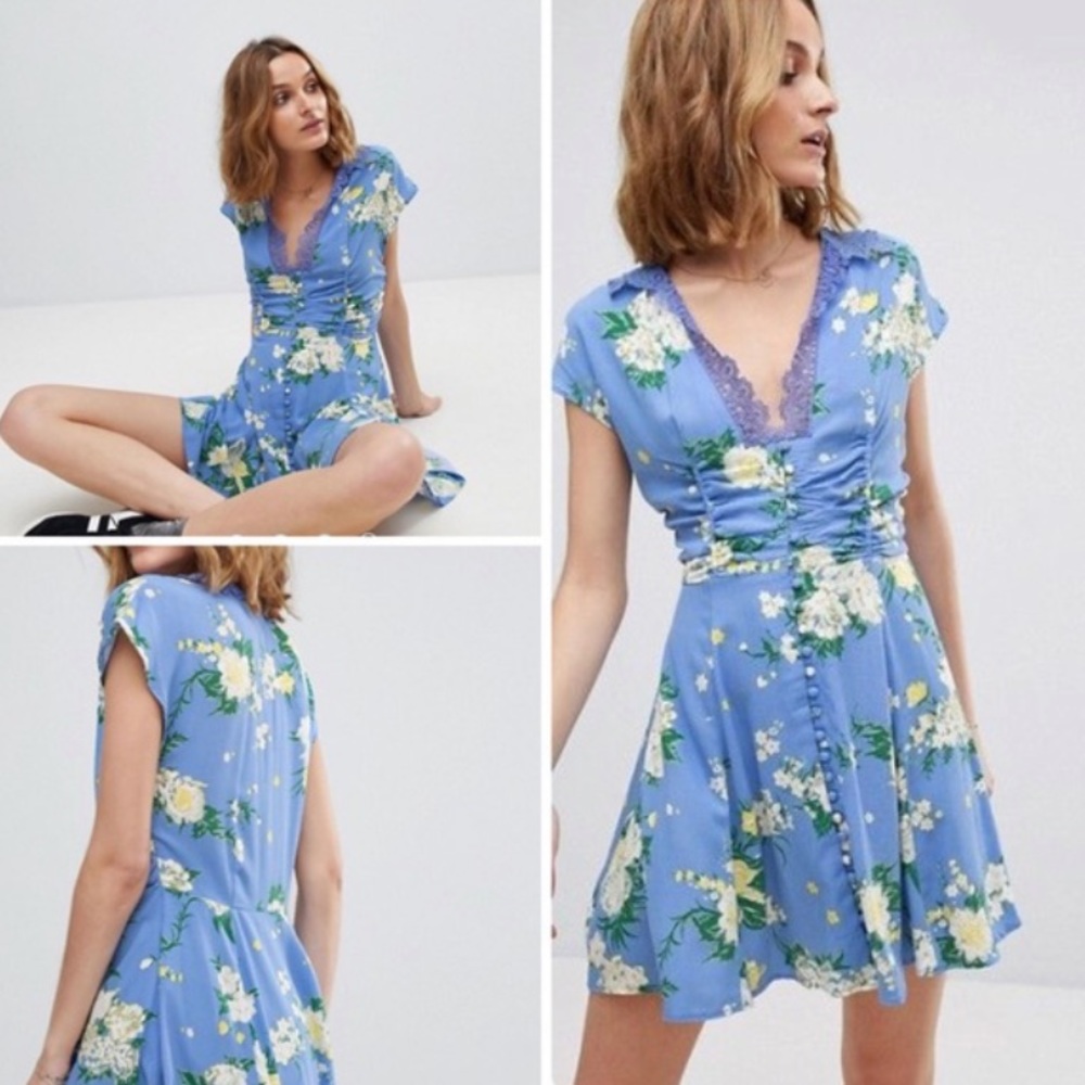 Free People Alora Mini Dress